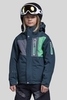 8848 ALTITUDE NEW LAND SCRAMBLER детский горнолыжный костюм темно-зеленый - 1