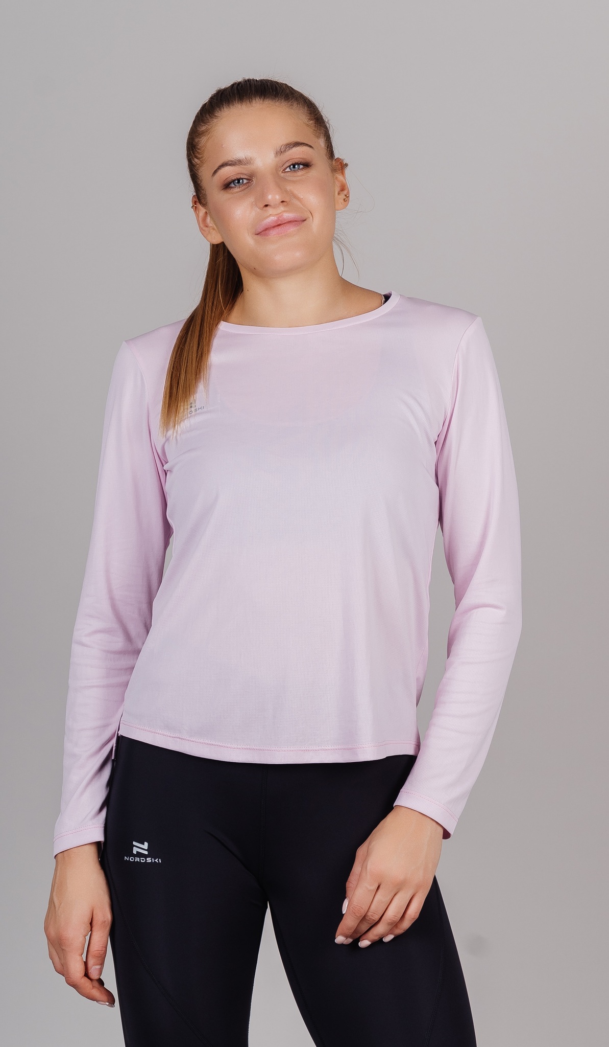 Женский спортивный комплект Nordski Run 2.0 peony-black - 4