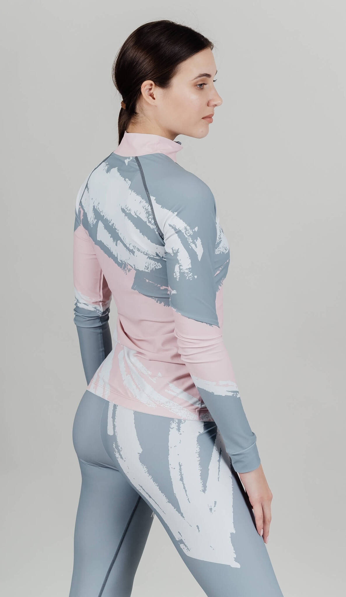 Женский лыжный гоночный костюм Nordski Premium soft pink - 10