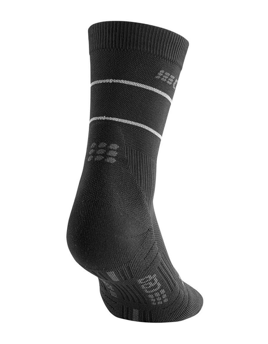 Женские компрессионные носки CEP Reflective черные - 4