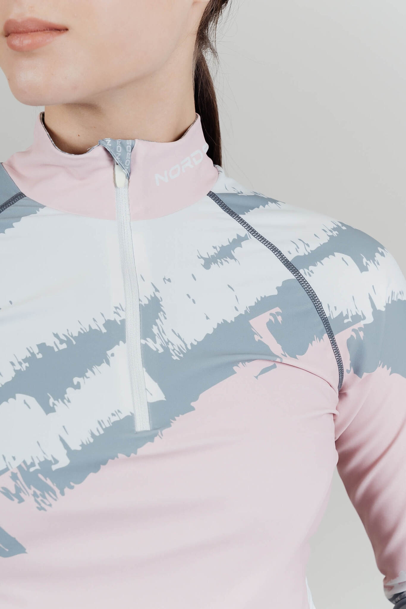Женский лыжный гоночный костюм Nordski Premium soft pink - 13