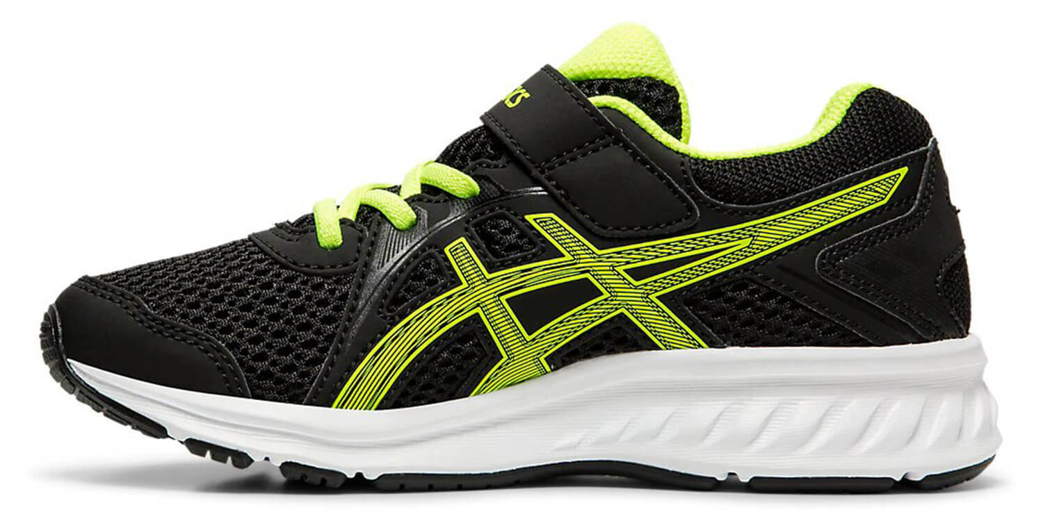 Asics Jolt 2 Ps кроссовки для бега детские черные-зеленые - 5