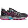 Asics Gel Venture 7 Wp кроссовки-внедорожники для бега женские черные-розовые - 1