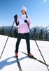 Женский тренировочный лыжный костюм Nordski Advance white-orchid-black - 1