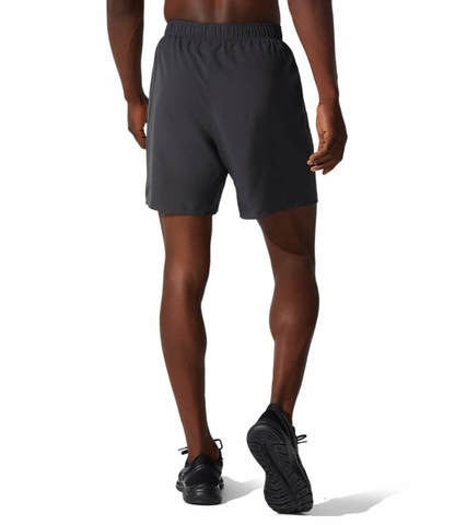 Asics Core 2 In 1 7" Short шорты для бега мужские серые