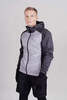 Мужская тренировочная куртка с капюшоном Nordski Hybrid Hood grey - 4