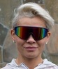 Спортивные профессиональные очки Noname Livigno ягодные - 3