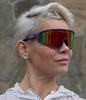 Спортивные профессиональные очки Noname Livigno ягодные - 4
