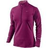 Футболка Nike Element 1/2 ZIP (W) /Рубашка беговая фиолетовая - 1
