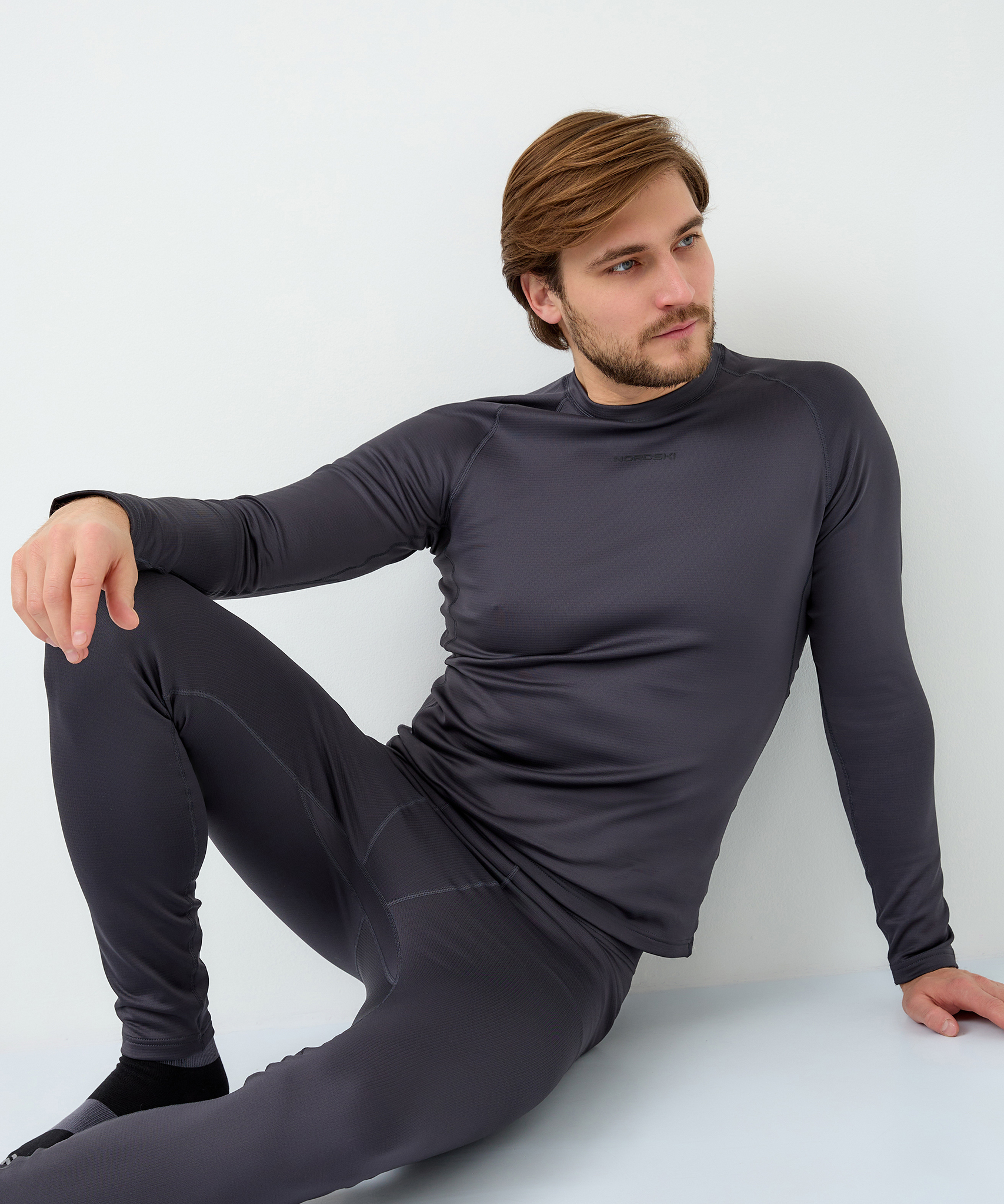 Мужской комплект термобелья Nordski Intense grey - 3