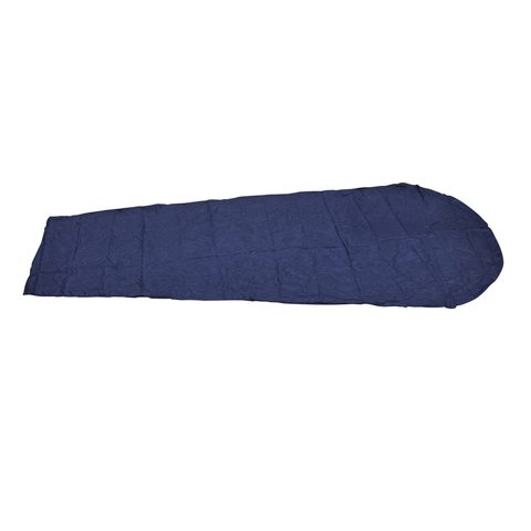 AceCamp Sleeping Bag Liner Cotton Mummy вкладыш-кокон в спальный мешок синий