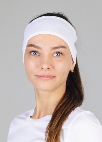 Повязка на голову спортивная Noname White Line Xtreme Headband 25 white