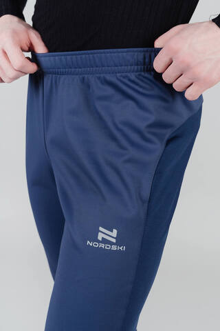 Nordski Pro тренировочные лыжные брюки мужские blue