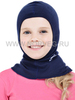 NORVEG SOFT детская шлем-маска с шерстью мериносов синяя - 5