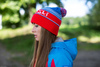 Nordski Stripe лыжная шапка red-blue - 3