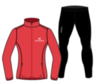 Nordski Motion Premium беговой костюм женский Red-Black - 3