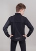 Nordski Jr Motion куртка для бега детская Black/Yellow - 2