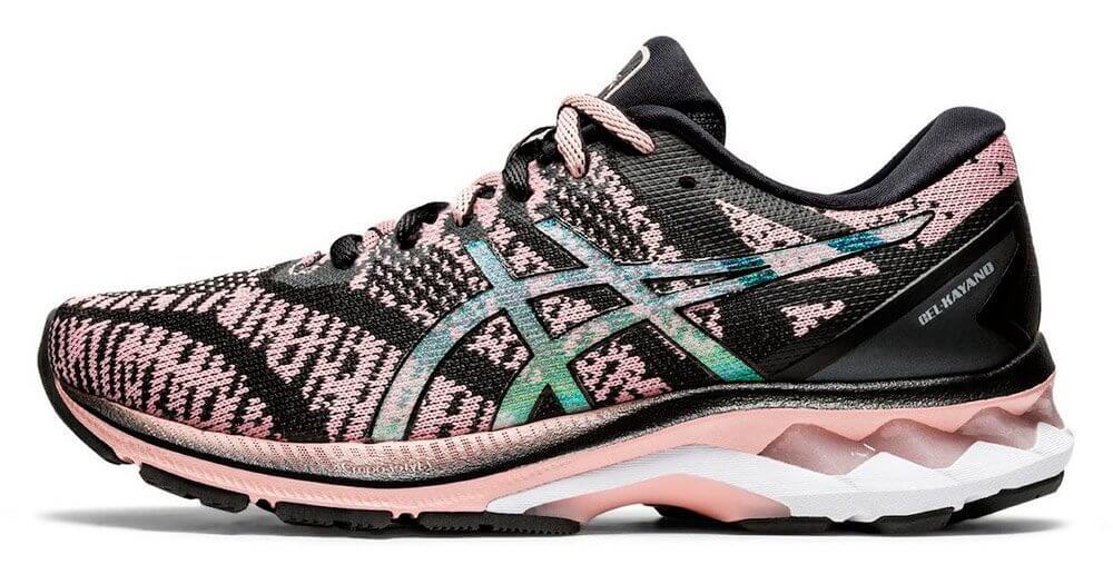 Asics Gel-Kayano 27 беговые кроссовки женские черные-розовые - 5