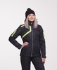 Nordski Premium женская утепленная лыжная куртка black/green - 1