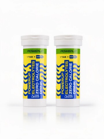 Набор изотоников в таблетках PowerUp Electrolytes Zero Calorie лимон