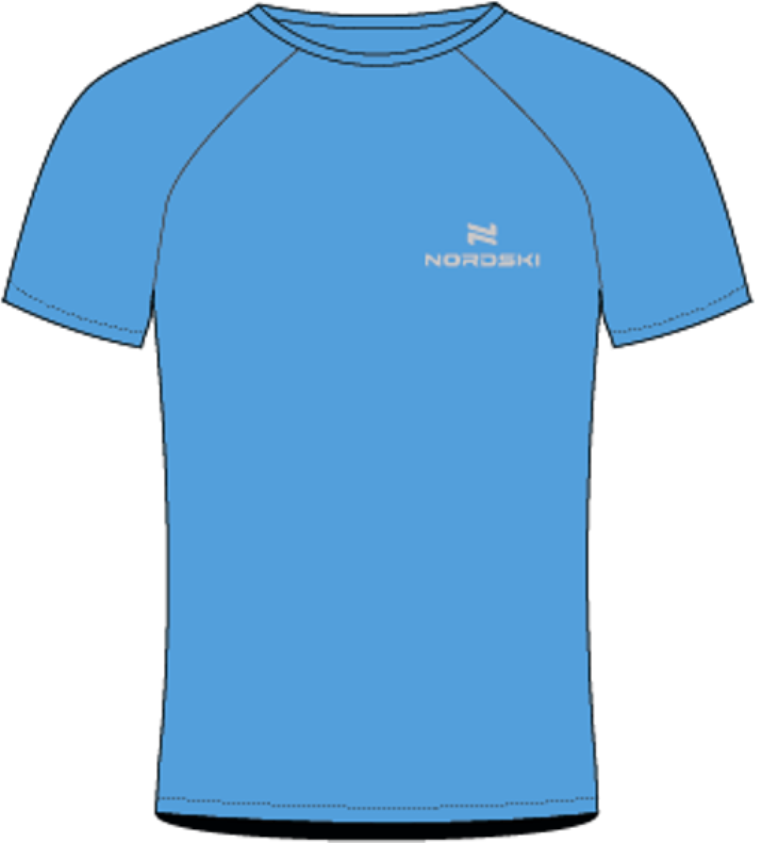 Nordski Sport футболка мужская light blue