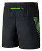 Mizuno Venture Square 5.5 шорты для бега мужские черные-зеленые - 2