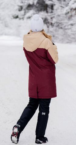 Теплый зимний костюм женский Nordski Premium sweet wine