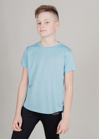 Детская спортивная футболка Nordski Jr Run blue sky