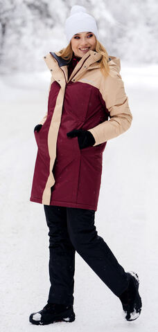 Теплый зимний костюм женский Nordski Premium sweet wine