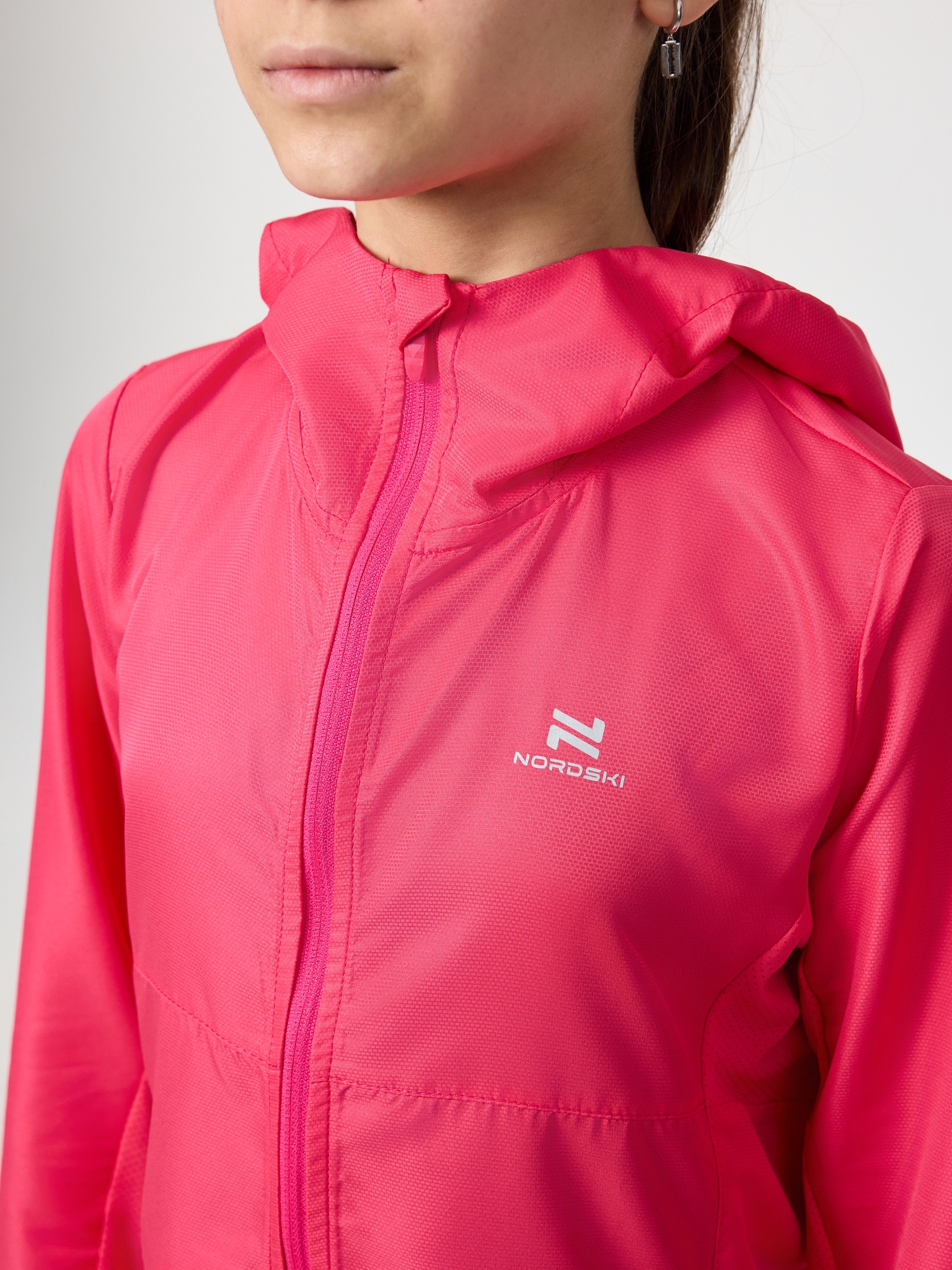 Детская куртка для бега Nordski Jr Run pink - 6