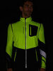 Мужской лыжный жилет Fischer Softshell Warm черно-лимонный - 8