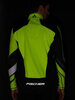Мужской лыжный жилет Fischer Softshell Warm черно-лимонный - 9