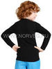Термобелье рубашка Norveg Active Kids детская с длинным рукавом чёрная - 5