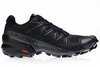 Мужские кроссовки для бега Salomon Speedcross 5 черные - 1