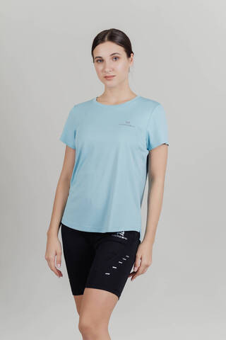 Женская спортивная футболка Nordski Run blue sky