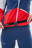 Женский тренировочный лыжный костюм Nordski Pro 2.0 white-red-blue - 17