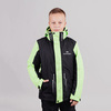 Nordski Jr Extreme горнолыжная куртка детская black-lime - 1