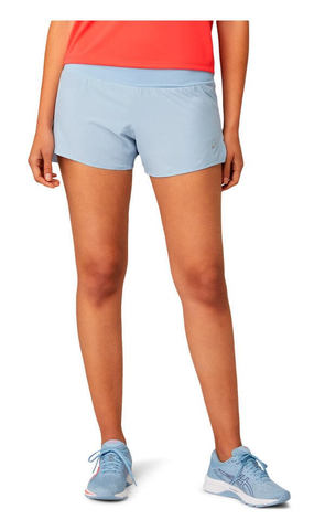 Asics Road 3.5" Short шорты для бега женские голубые