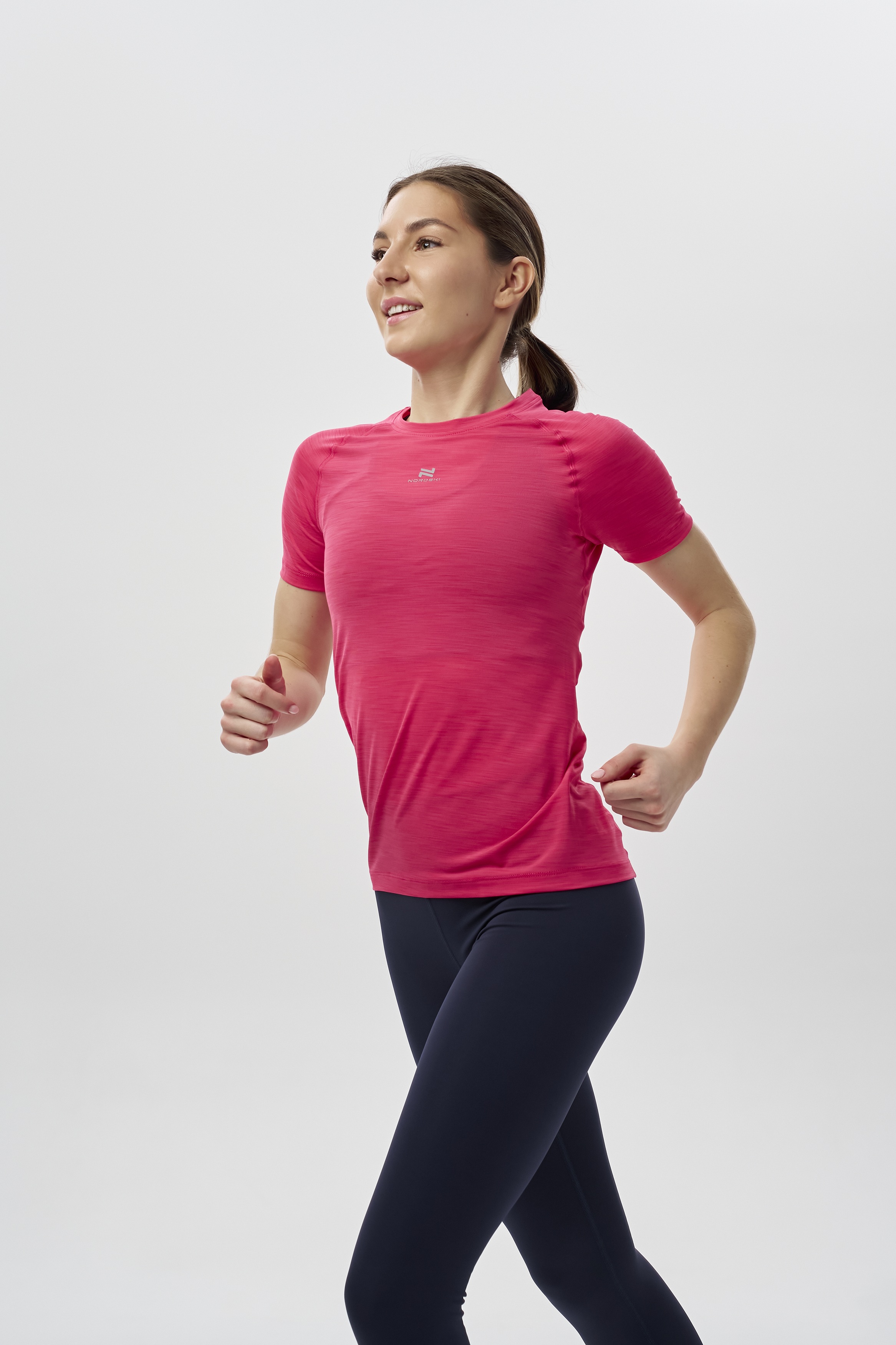 Женский комплект для бега Nordski Pro 2.0 magenta-black - 2