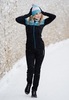 Лыжный костюм женский Nordski Drive black-mint - 1