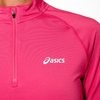 ASICS LS 1/2 ZIP TOP Беговая рубашка женская Pink - 3
