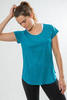 Craft Eaze SS Melange футболка женская синяя - 2
