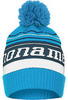 Вязаная шапка Noname Original Beanie бирюзовая - 1