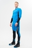 Лыжный гоночный комбинезон blue-black - 2
