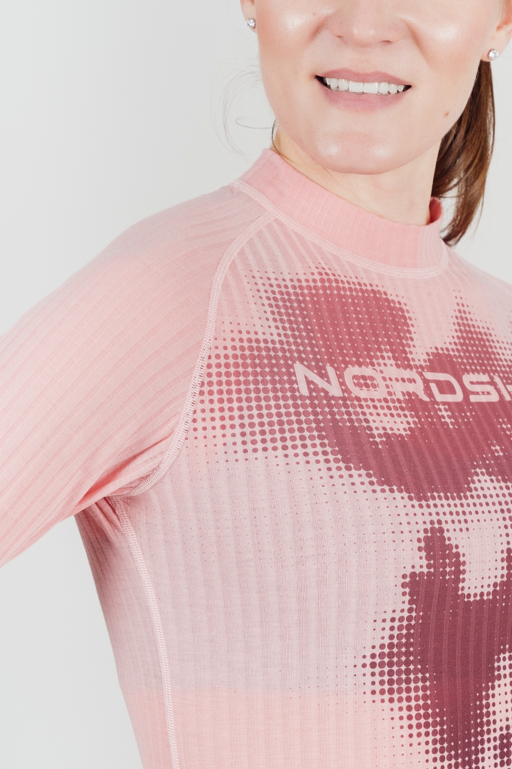 Женский комплект спортивного термобелья Nordski Light pink - 5