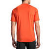 Brooks Fly By Ss Top футболка для бега мужская оранжевая-серая - 2
