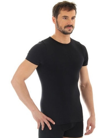 Термобелье мужское Brubeck Comfort Wool футболка черная