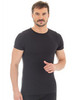 Термобелье мужское Brubeck Comfort Wool футболка черная - 1