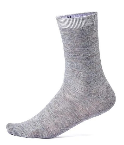 Термоноски спортивные Moretan Wool Classic серые - 2