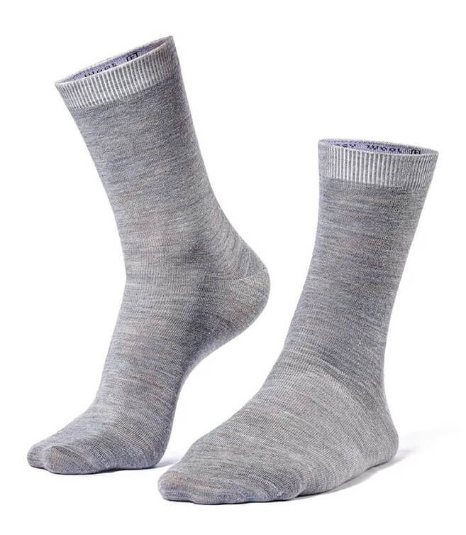 Термоноски спортивные Moretan Wool Classic серые